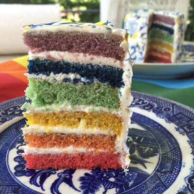 Rainbow Pride Cake