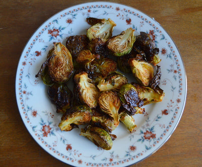 Honey-Sriracha Roasted Brussels Sprouts