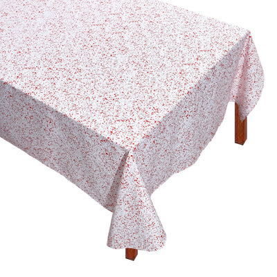 Red Splatter Tablecloth red splatter tableware for valentine's Christmas and July 4 Chefanie 