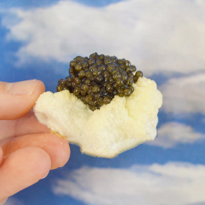 Caviar Meringues