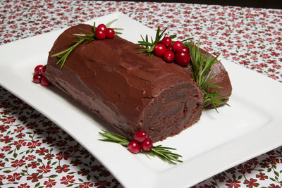 The Most Chocolatey Bûche de Noël