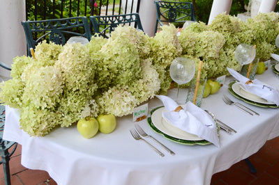 Late Summer Hydrangea Table