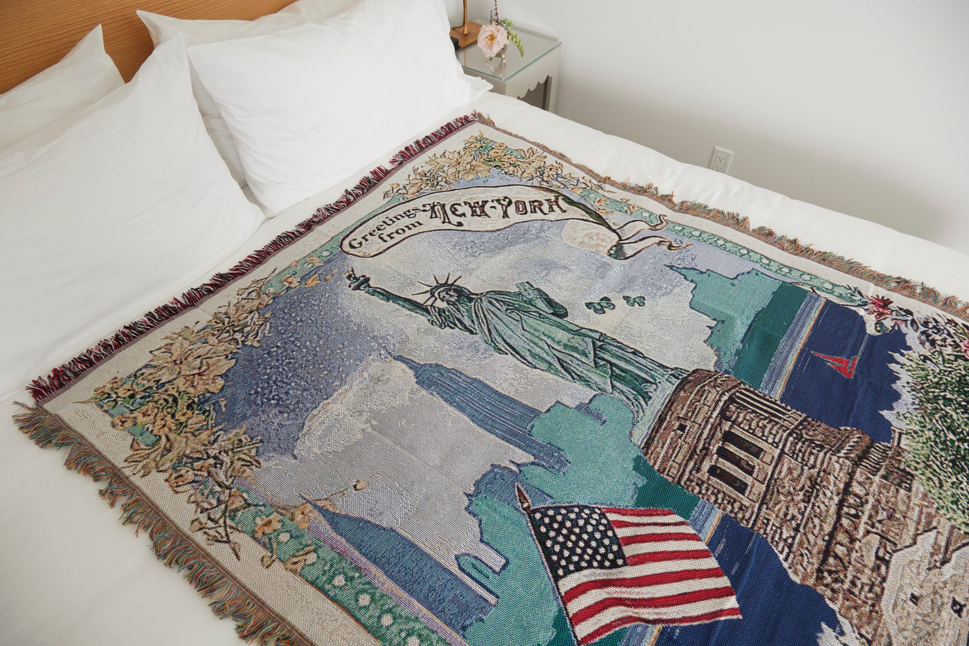 Lady Liberty Blanket NYC Chefanie 