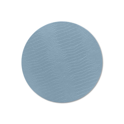 Baby Blue Embossed Placemat Blue & White Chefanie 