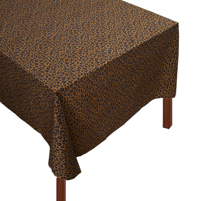 Leopard Tablecloth gold leopard timeless tableware items Chefanie 