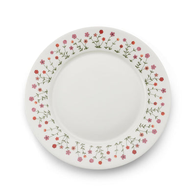 Flower Garden Dinner Plate Psychedelic 60s Easter Table Decor Chefanie 