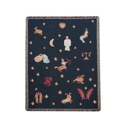 Zodiac Blanket Starry Sky Chefanie 