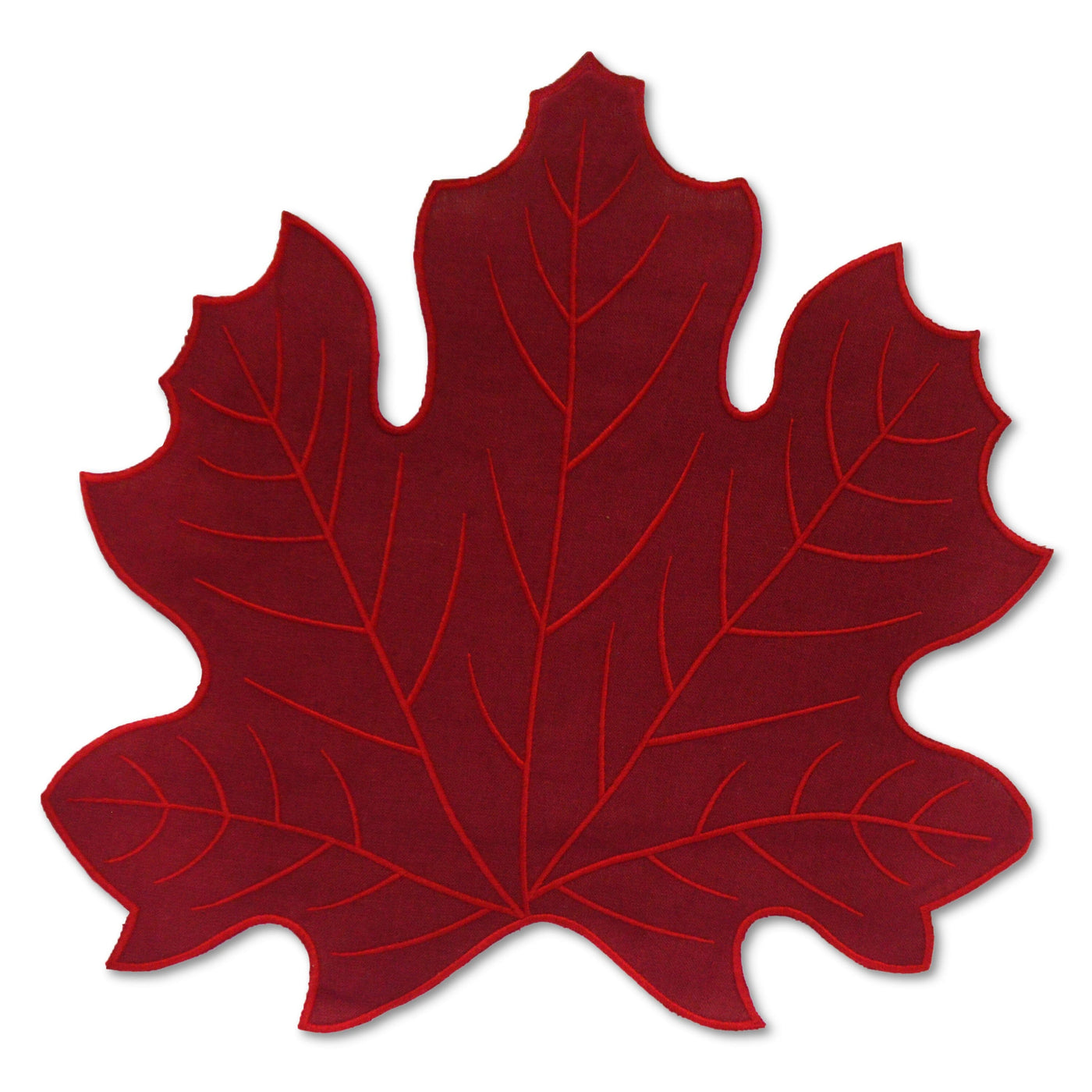 Burgundy Leaf Placemat Burgundy Fall Thanksgiving Dining Table Setting Chefanie 