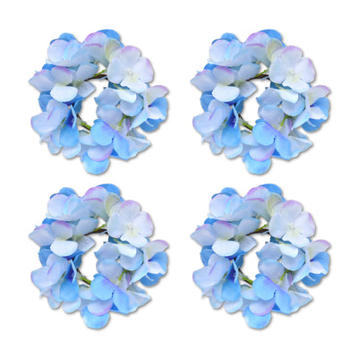 Hydrangea Napkin Rings (4) Hydrangeas Chefanie 