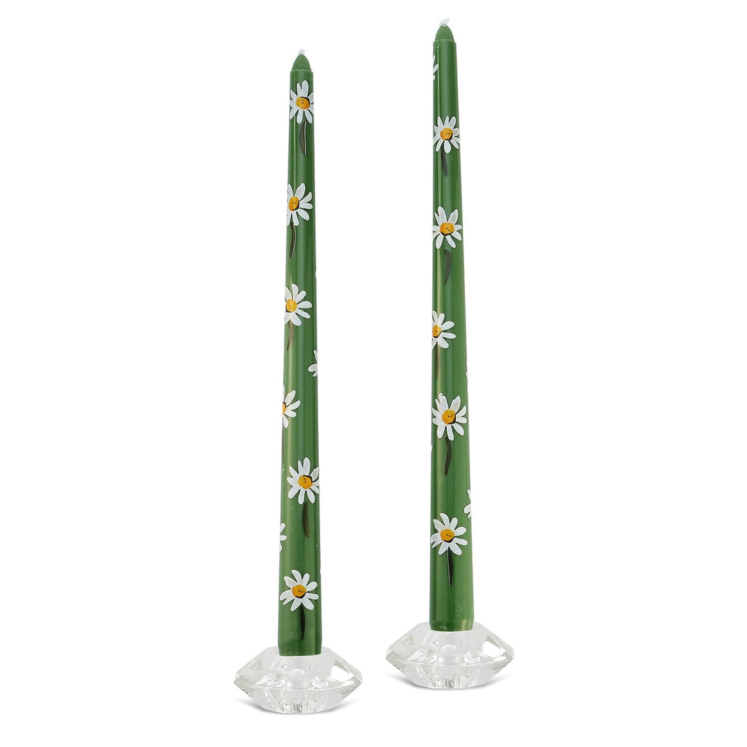 Crazy Daisy Patterned Tapers (2) – Chefanie