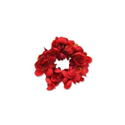 Red Petal Napkin Rings (4) red splatter tableware for valentine's Christmas and July 4 Chefanie 