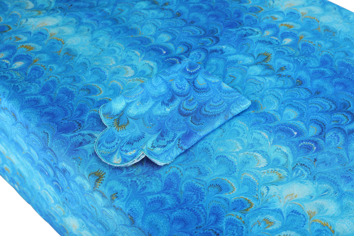 Blue Marble Tablecloth Chefanie 