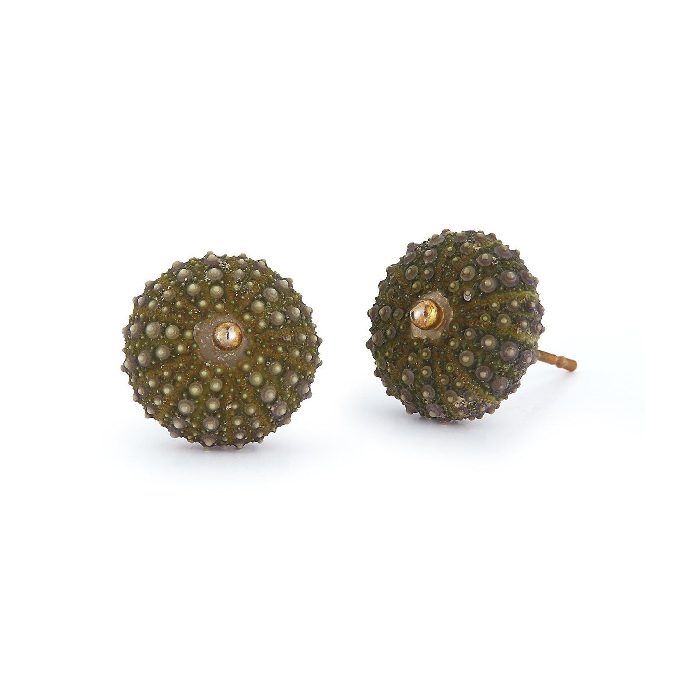Sea Urchin Earrings - Green Chefanie 
