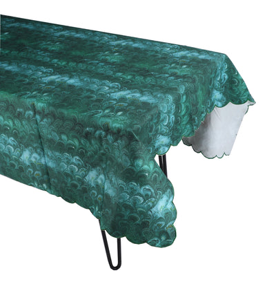 Green Marble Tablecloth Chefanie 
