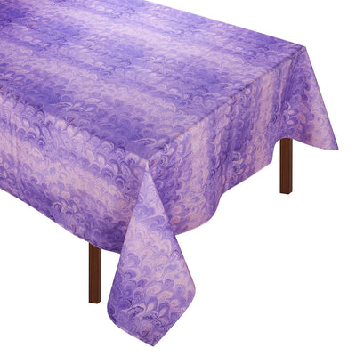 Lilac Marble Tablecloth Lilac Marble Chefanie 