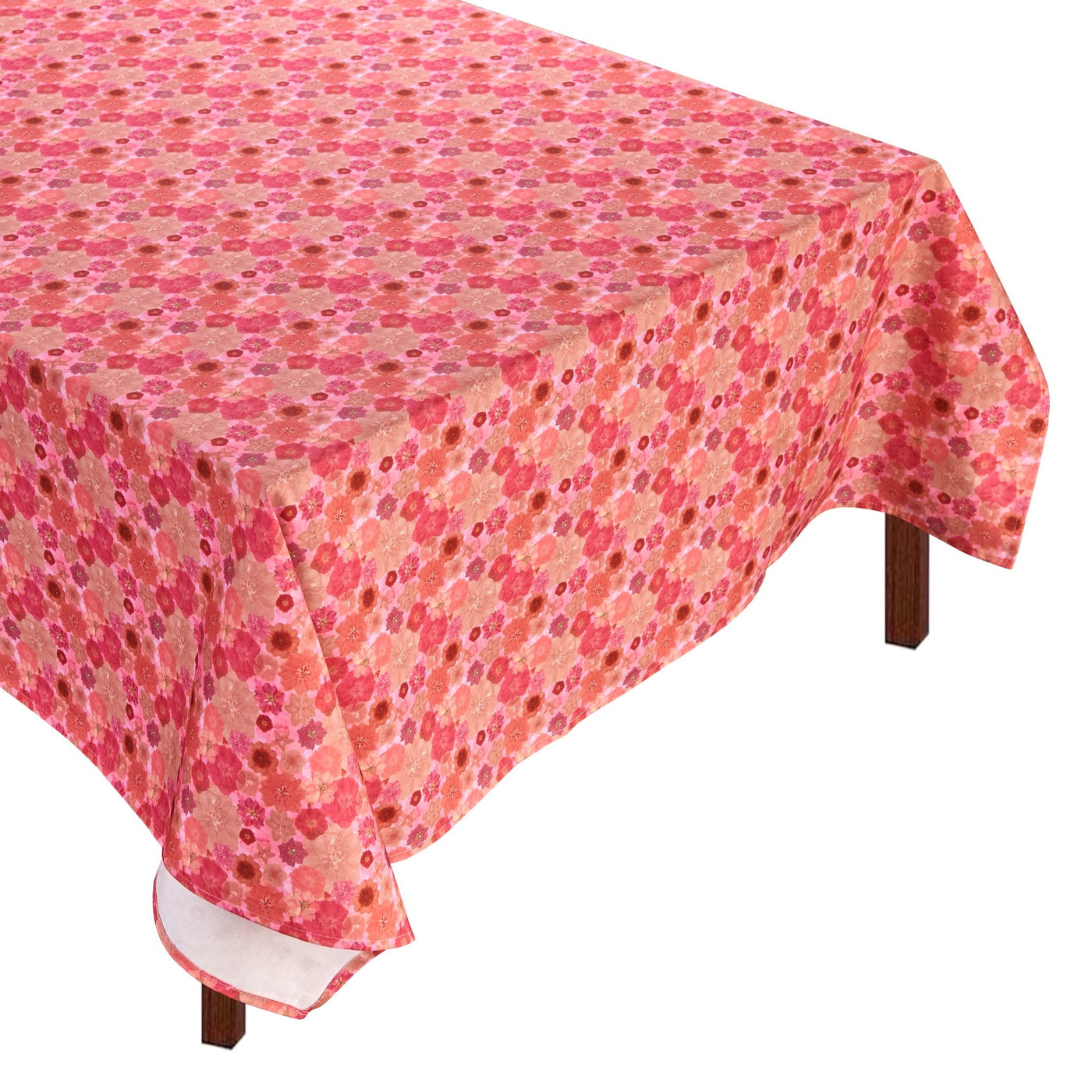 Pink Flower Tablecloth Pink Flowers 2 Chefanie 