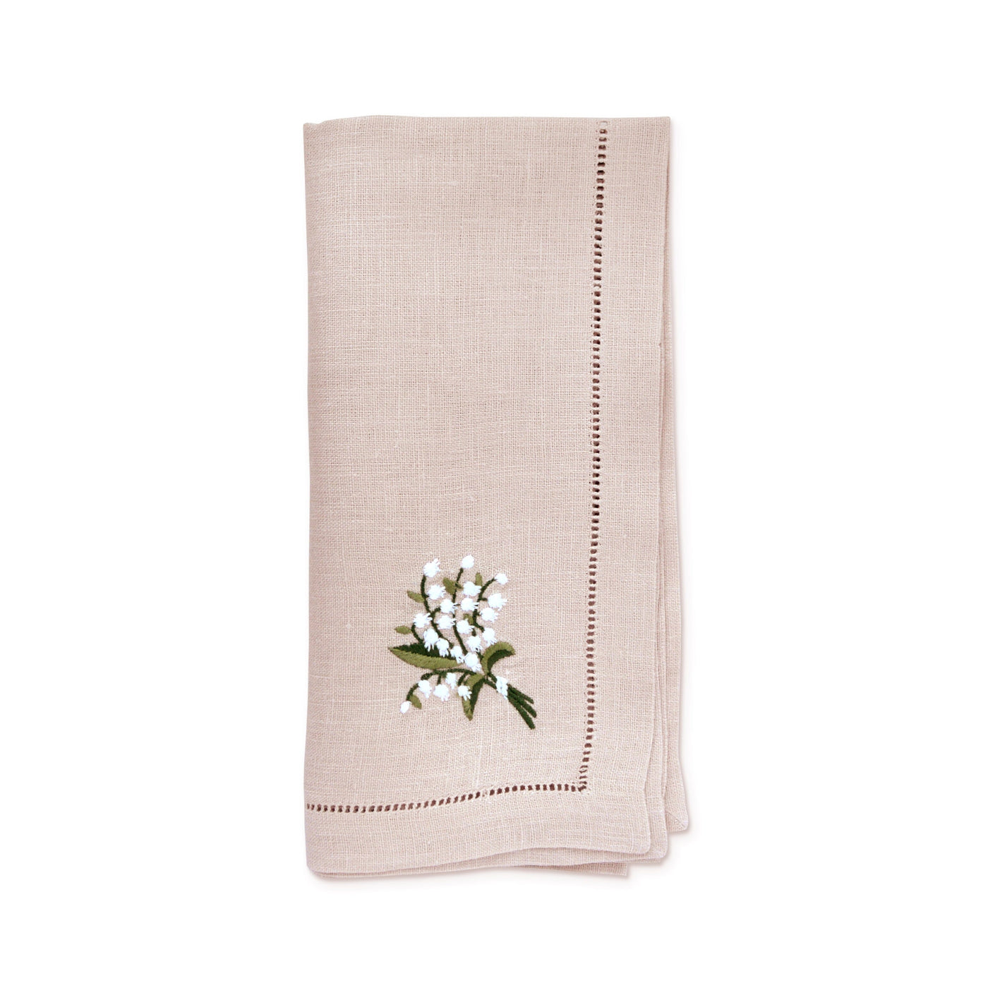 Lily of the Valley Dinner Napkins Blue chintz Chefanie 