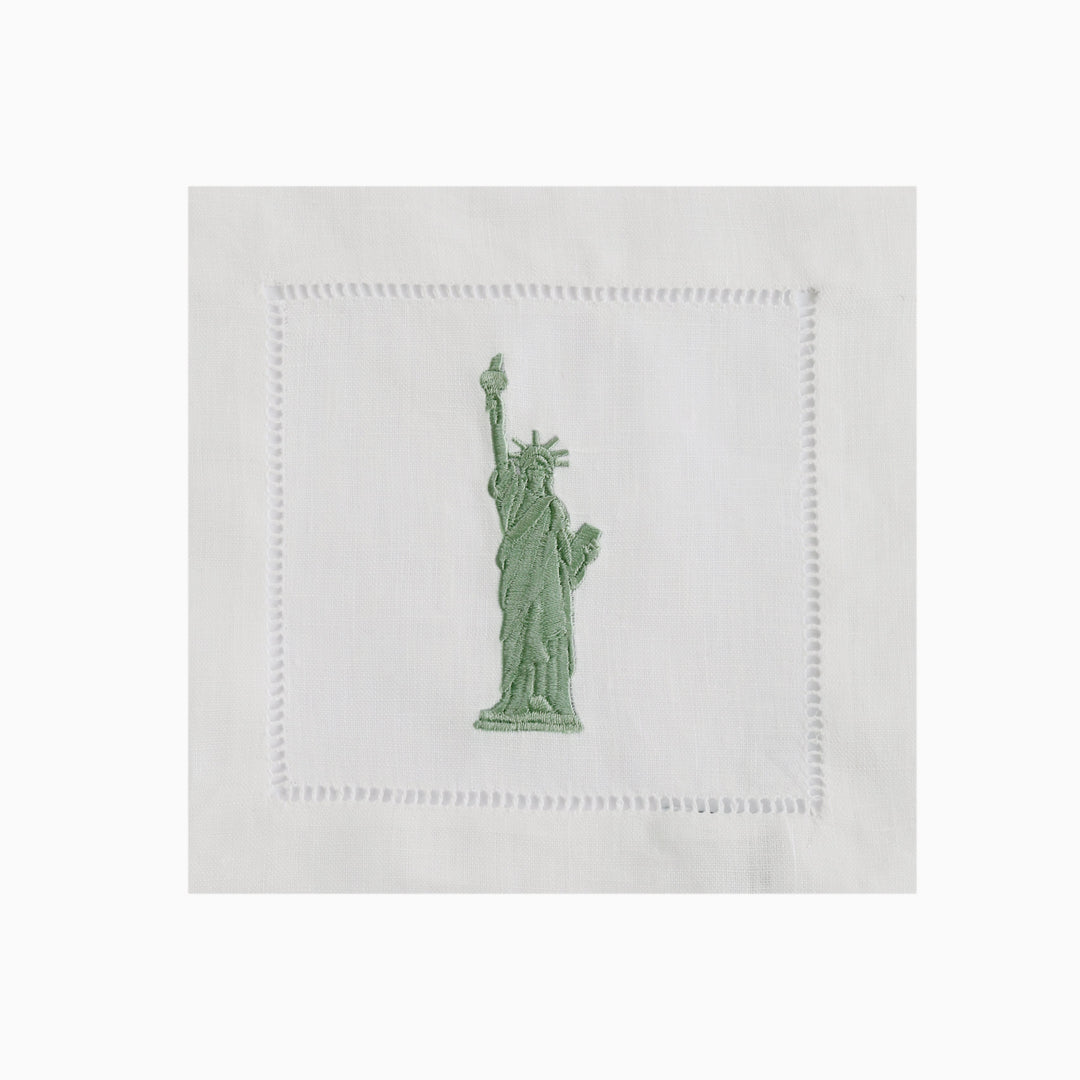 nyccocktailnapkinsstatueoflibe